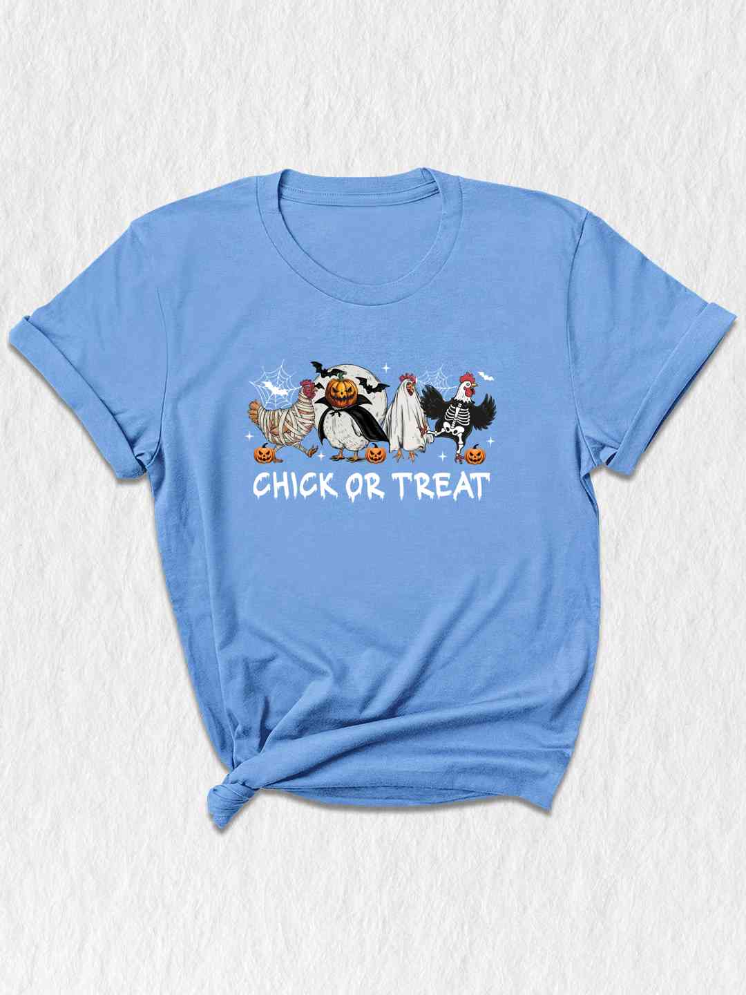 Chick Or Treat Shirt, Funny Halloween Chicken Shirt, Farm Animal Halloween, Spooky Season Shirt, Spooky Vibes Shirt, Halloween Ghost Tee