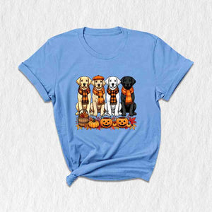 Retriever Thanksgiving Dog Shirt, Fall Season Shirt, Dog Lover Fall Shirt, Dog Mama Shirt, Dog Owner Shirt, Pumpkin Spice Shirt