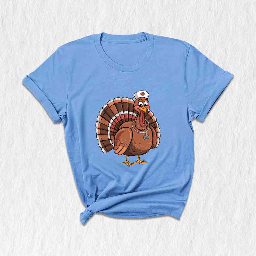 Nurse Turkey Shirt, Nurse Gift, Thanksgiving Nurse Shirt, Nurse Shirt, Thankful Nurse Shirt, Nurse Gift, Fall Nurse Shirt, Turkey Shirt