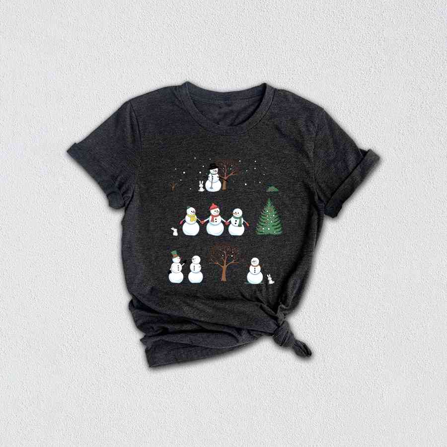 Christmas Snowman Shirt, Winter Shirt, Snowman Shirt, Cute Snowman Shirt, Christmas Shirt, Family Christmas Shirts