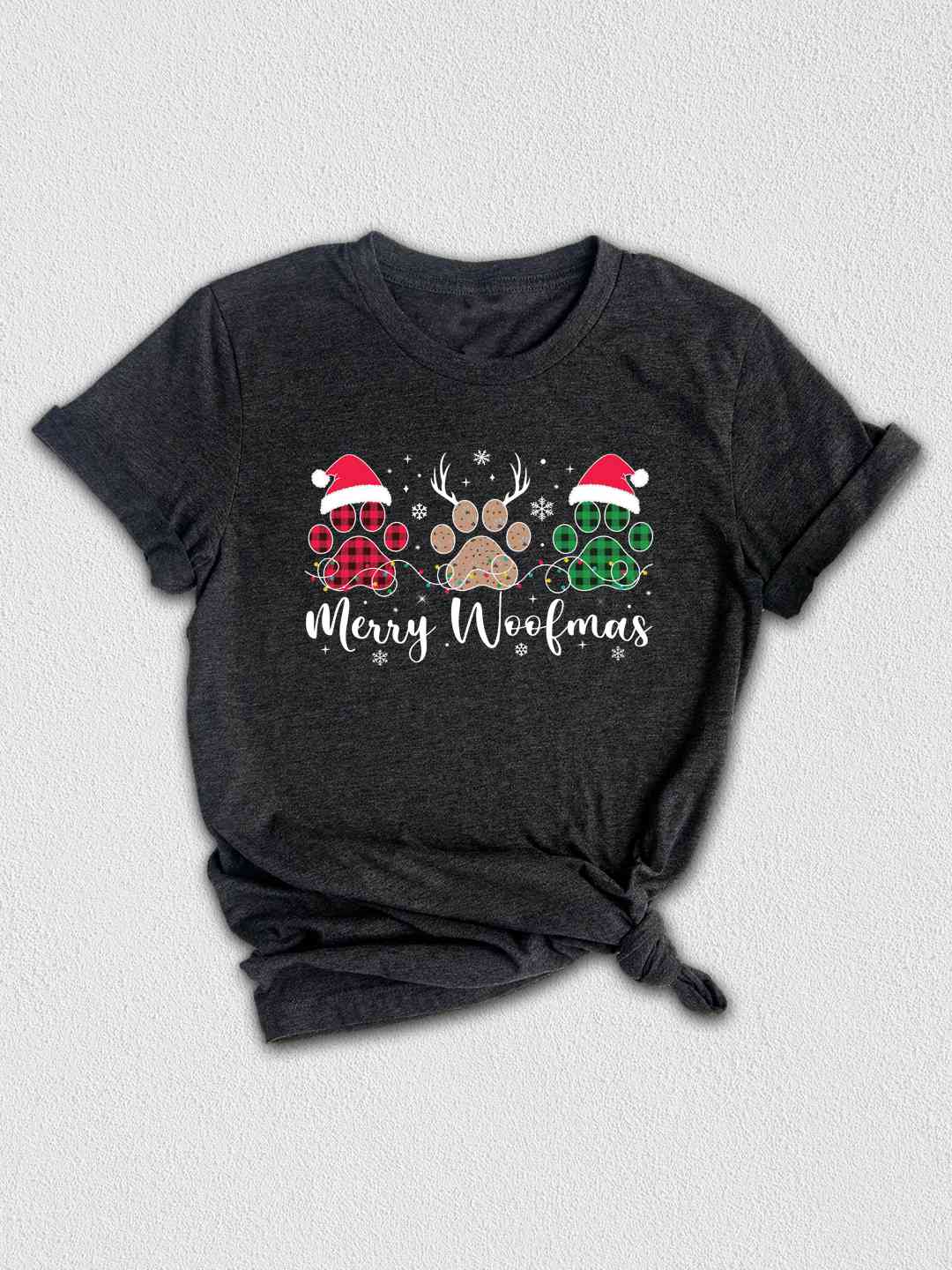 Merry Woofmas Shirt, Christmas Dog Shirt, Cute Christmas Shirt, Animal Lover Shirt, Dog Mom Christmas, Dog Owner Shirt, Christmas Gift