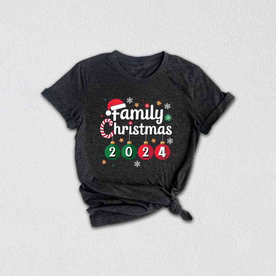 Family Christmas 2024 Shirt, Christmas Shirt, Santa Shirt, Matching Christmas Santa Shirts, Christmas Party shirt, Christmas family shirt