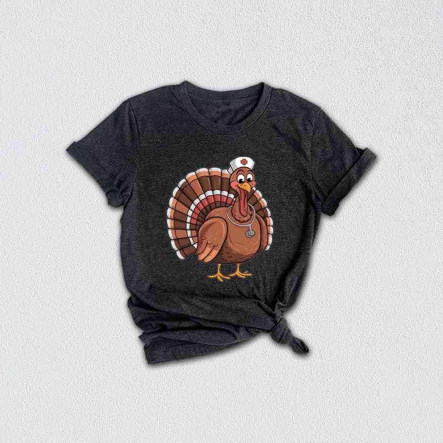 Nurse Turkey Shirt, Nurse Gift, Thanksgiving Nurse Shirt, Nurse Shirt, Thankful Nurse Shirt, Nurse Gift, Fall Nurse Shirt, Turkey Shirt