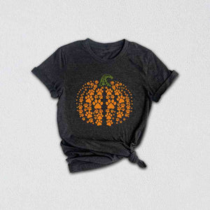 Pumpkin Heart Shirt, Thanksgiving Family Shirt, Autumn Floral Tee, Pumpkin and Acorn Tee, Cute Fall Outfit, Family Matching Shirts