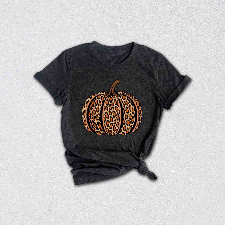 Leopard Pumpkin Shirt, Cute Leopard Pumpkin Tee, Thanksgiving Shirt, Family Thanksgiving Shirt, Fall Lover Shirt, Cute Pumpkin Shirt