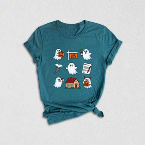 Real Estate Halloween Shirt, Cute Real Estate Tee, Agent Shirt, Fall Real Estate Gift, Halloween Ghost Shirt, Broker Shirt