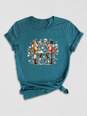 Retro Christmas Nutcrackers Shirt, Christmas Lights Shirt, Christmas Gift, Xmas Shirt, Christmas Clothing, Christmas Party Shirt