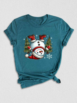 Cute Snowman Shirt, Christmas Tree Shirt, Cute Christmas Shirt, Snowman Shirt, Santa Shirt, Snowman Apparel, Christmas Snowman