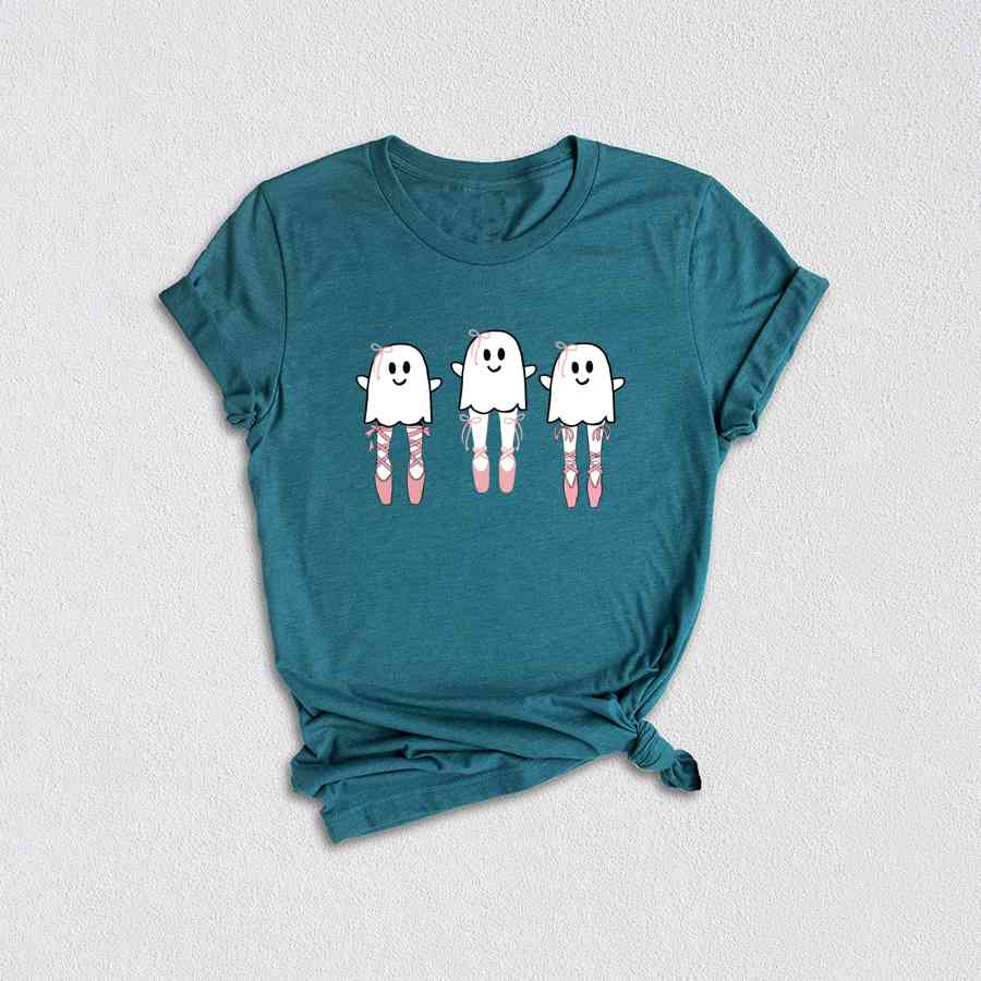 Ballet Ghost Shirt,Ballet Dancer Halloween Shirt,Spooky Dance Teacher Halloween T-Shirt,Dance Lover Shirt,Dance Teacher Gift,Ballet Teacher