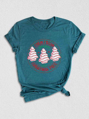 Farm Fresh Christmas Tree Shirt, Sprinkles Frosting Cake Shirt, Ready To Eat Shirt, Christmas Trees Shirt, Christmas Tree Cake Shirt