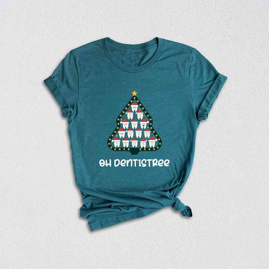 Oh Dentistree Shirt, Funny Christmas Dentist Shirt, Dental Squad Shirt, Christmas Teeth Shirt, Gift For Dentist, Dentist Student