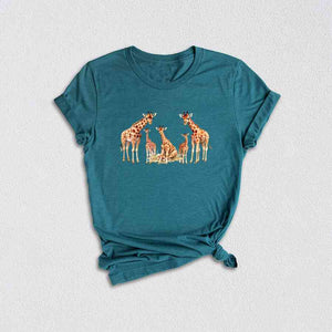 Giraffe Shirt, Animal Lover Shirt, Safari Shirt, Nature Lover Shirt, Animal Print Shirt, Zoo Shirt, Giraffe Lover Shirt, Animal Shirt