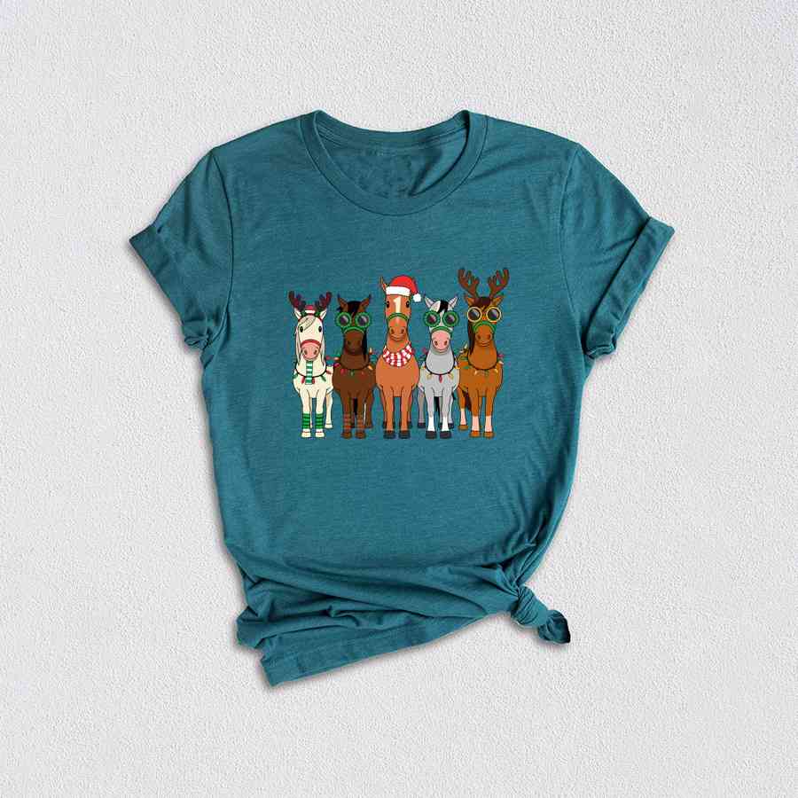 Horse Christmas Shirt, Western Christmas Horse Shirt, Christmas Shirt, Funny Christmas Shirt, Horse Lover Gift, Holiday Shirt