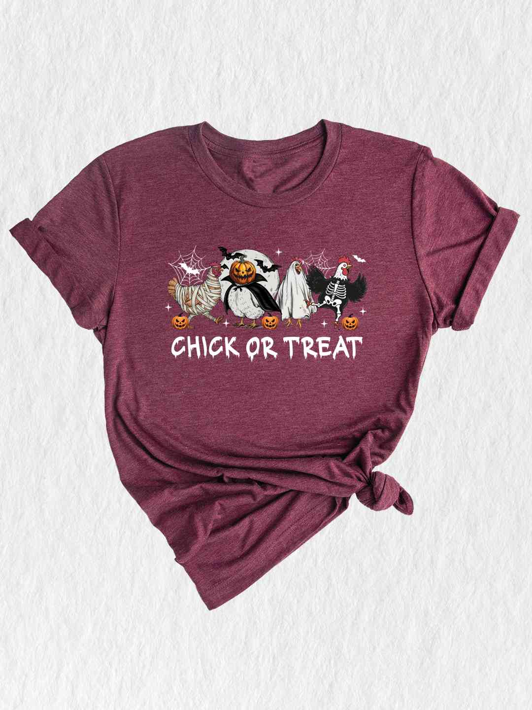 Chick Or Treat Shirt, Funny Halloween Chicken Shirt, Farm Animal Halloween, Spooky Season Shirt, Spooky Vibes Shirt, Halloween Ghost Tee