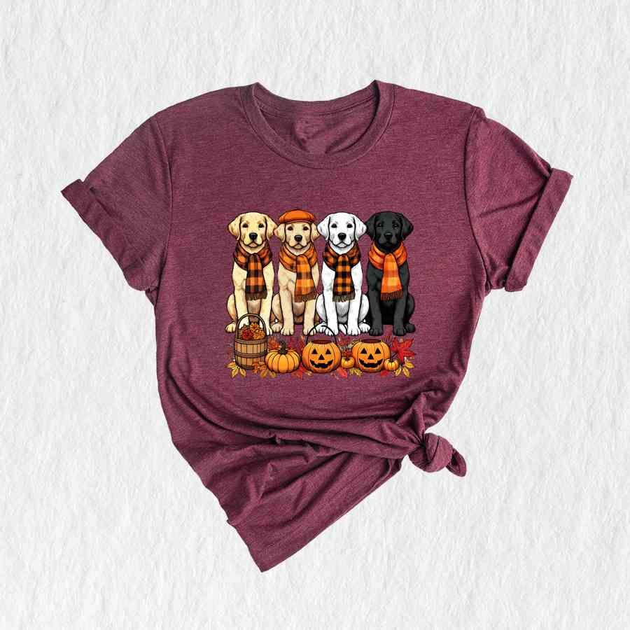 Retriever Thanksgiving Dog Shirt, Fall Season Shirt, Dog Lover Fall Shirt, Dog Mama Shirt, Dog Owner Shirt, Pumpkin Spice Shirt