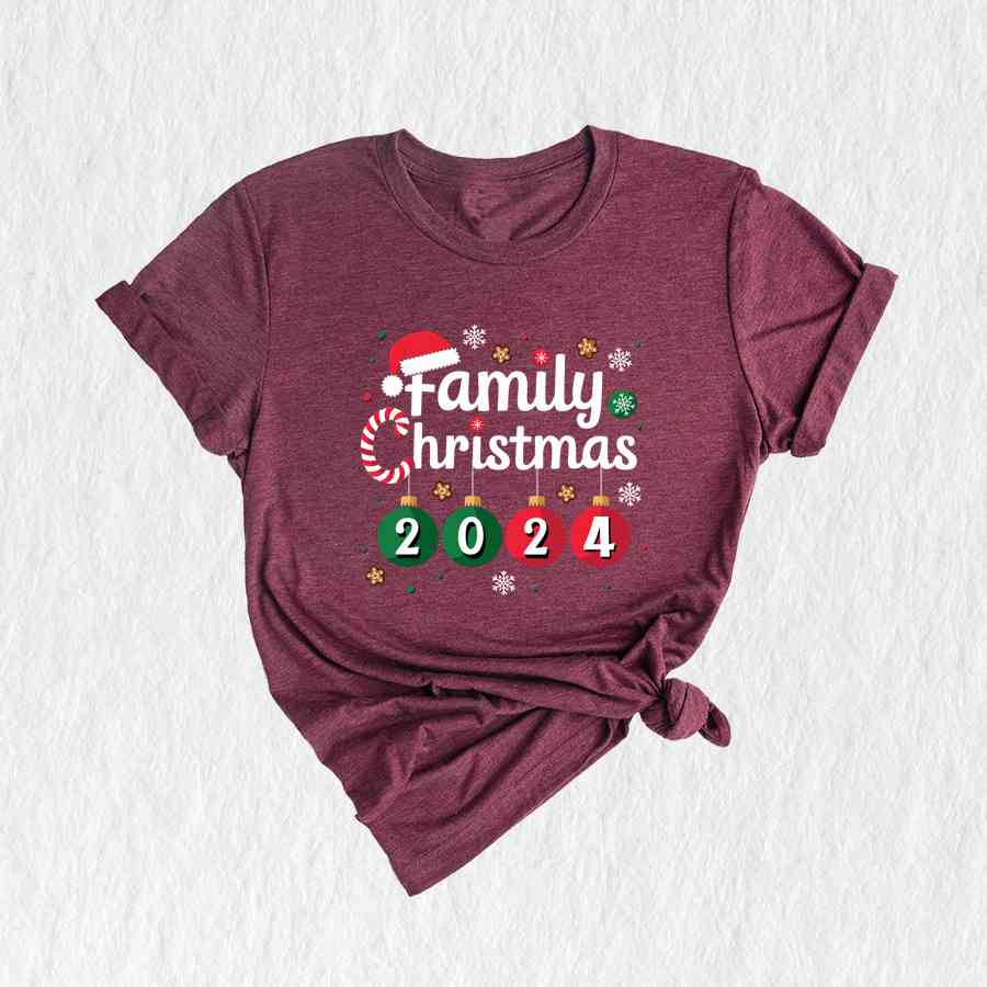 Family Christmas 2024 Shirt, Christmas Shirt, Santa Shirt, Matching Christmas Santa Shirts, Christmas Party shirt, Christmas family shirt