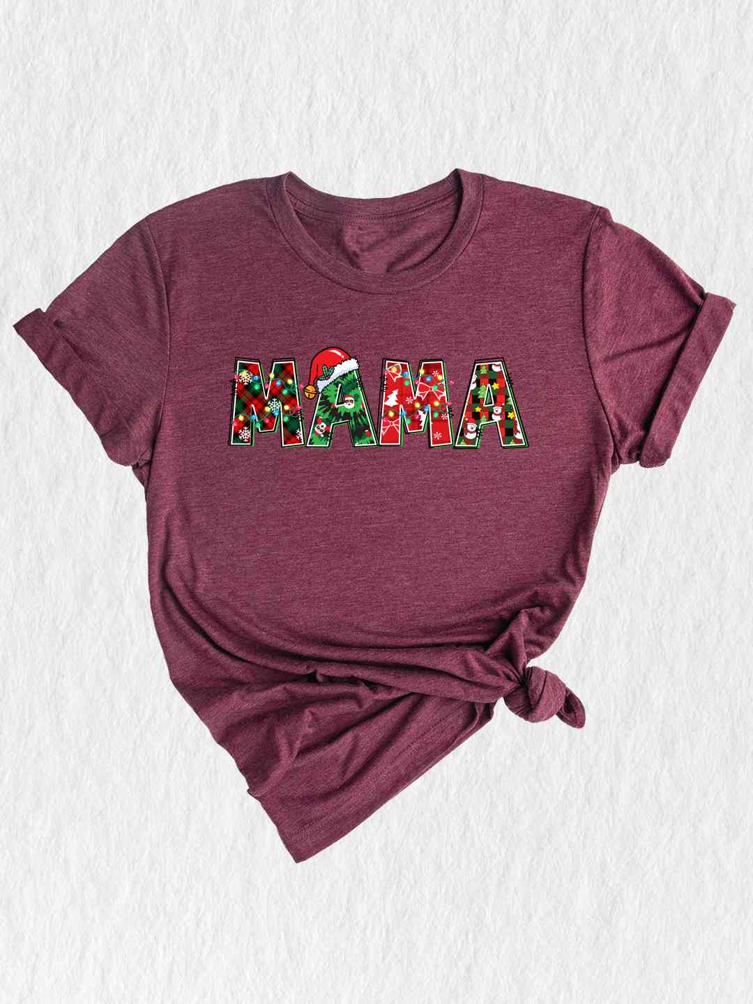 Christmas Mama Shirt, Christmas Gift For Mama, Women's Christmas Shirt, Cute Christmas Shirt, Happy Christmas Shirt, Holly Jolly Mama