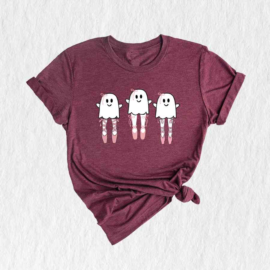 Ballet Ghost Shirt,Ballet Dancer Halloween Shirt,Spooky Dance Teacher Halloween T-Shirt,Dance Lover Shirt,Dance Teacher Gift,Ballet Teacher