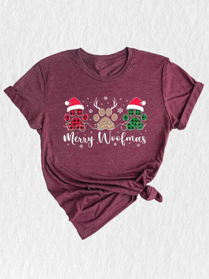 Merry Woofmas Shirt, Christmas Dog Shirt, Cute Christmas Shirt, Animal Lover Shirt, Dog Mom Christmas, Dog Owner Shirt, Christmas Gift