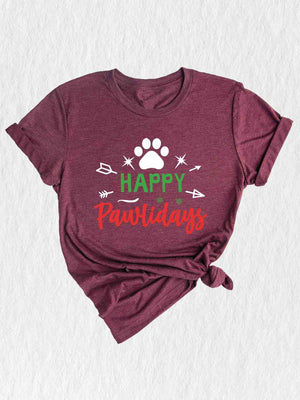 Happy Pawlidays Shirt, Christmas Dog Shirt, Dogs Shirt, Merry Woofmas Shirt, Funny Christmas Shirt, Puppy Christmas Shirt, Holiday Shirt