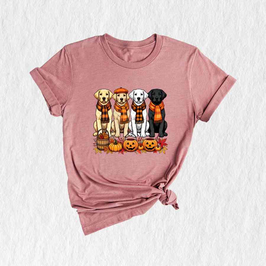 Retriever Thanksgiving Dog Shirt, Fall Season Shirt, Dog Lover Fall Shirt, Dog Mama Shirt, Dog Owner Shirt, Pumpkin Spice Shirt