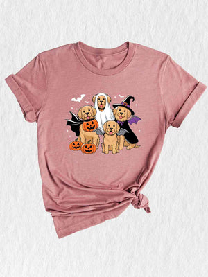 Halloween Dog Shirt, Cute Halloween Shirt, Ghost Dog Shirt, Dog Lover Gift, Dog Halloween Shirt, Golden Mama Shirt