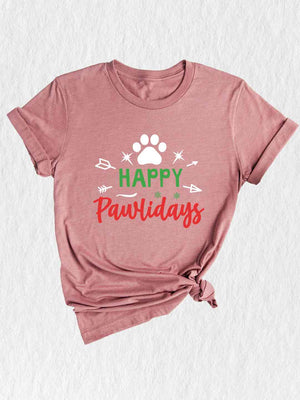 Happy Pawlidays Shirt, Christmas Dog Shirt, Dogs Shirt, Merry Woofmas Shirt, Funny Christmas Shirt, Puppy Christmas Shirt, Holiday Shirt