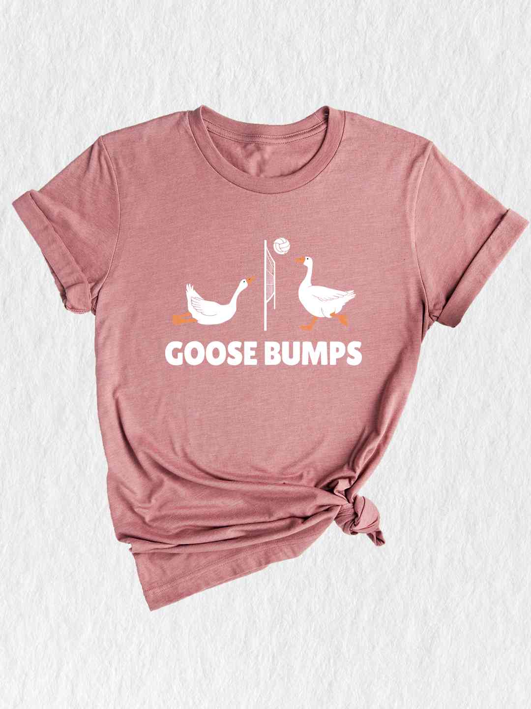 Goose Bumps T-Shirt, Funny Volleyball Team Shirt, Silly Goose Shirt, Funny PE Teacher Gifts, Volleyball Coach Shirt