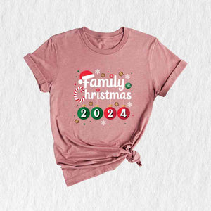 Family Christmas 2024 Shirt, Christmas Shirt, Santa Shirt, Matching Christmas Santa Shirts, Christmas Party shirt, Christmas family shirt