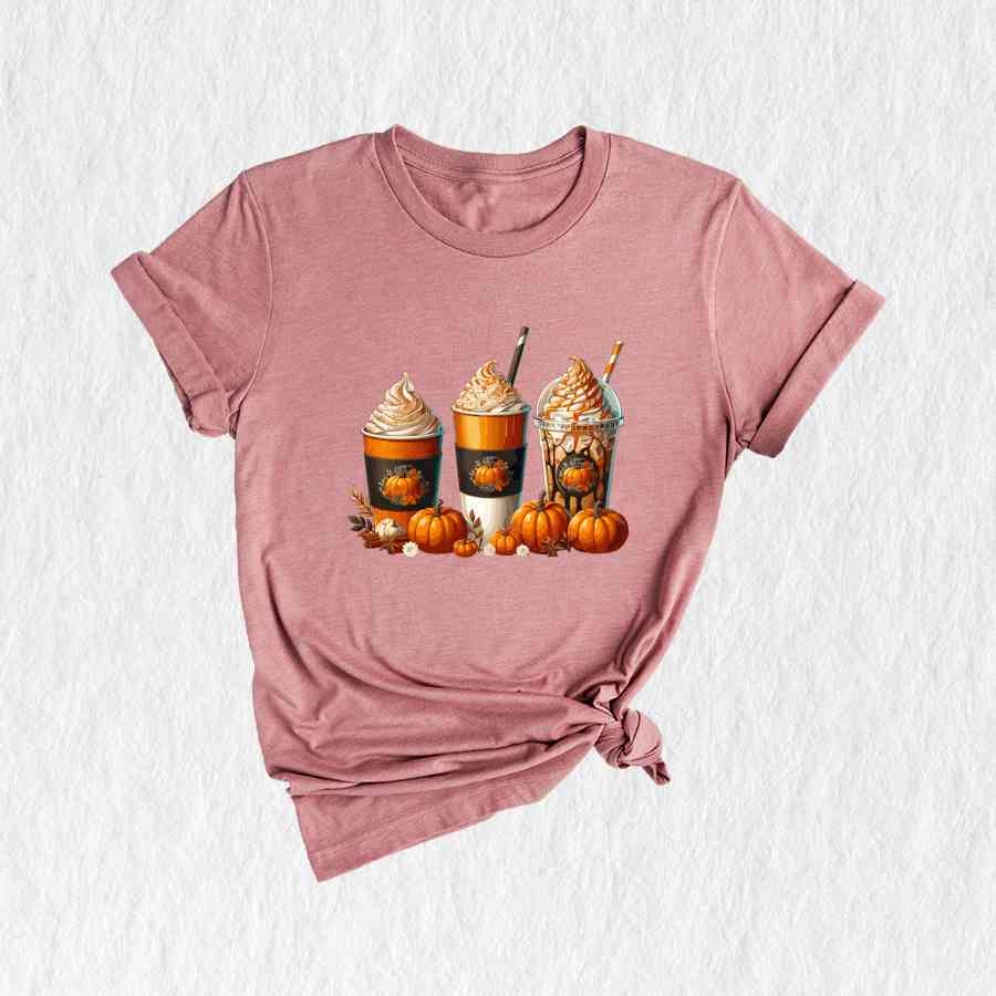 Fall Coffee Shirt, Cute Fall shirt, Thanksgiving Shirt, Halloween Shirt, Fall t shirt, Coffee Lover Shirt, Pumpkin Spice Shirt