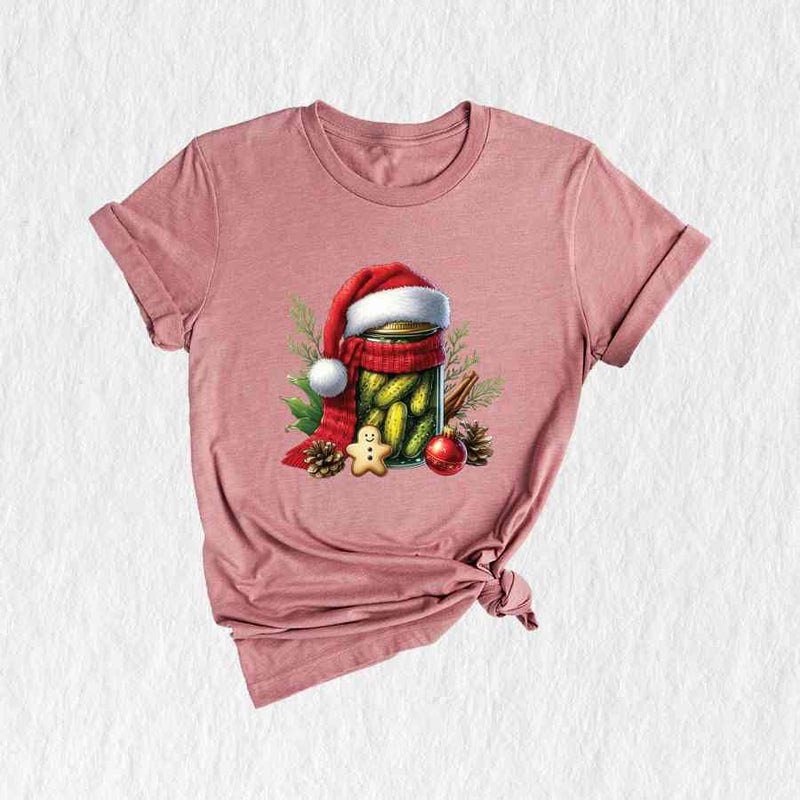 Christmas Pickles Shirt, Funny Christmas Pickle Shirt, Retro Canned Pickles Shirt, Pickle Lover Shirt, Christmas Gift, Pickle Xmas Shirt