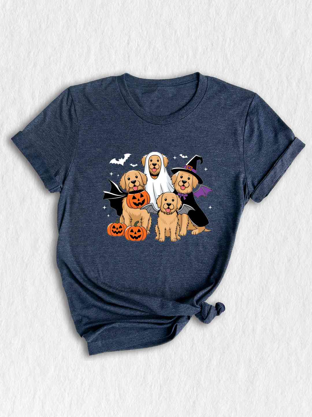 Halloween Dog Shirt, Cute Halloween Shirt, Ghost Dog Shirt, Dog Lover Gift, Dog Halloween Shirt, Golden Mama Shirt