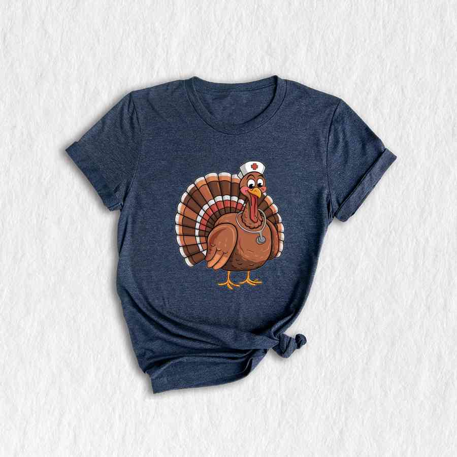 Nurse Turkey Shirt, Nurse Gift, Thanksgiving Nurse Shirt, Nurse Shirt, Thankful Nurse Shirt, Nurse Gift, Fall Nurse Shirt, Turkey Shirt