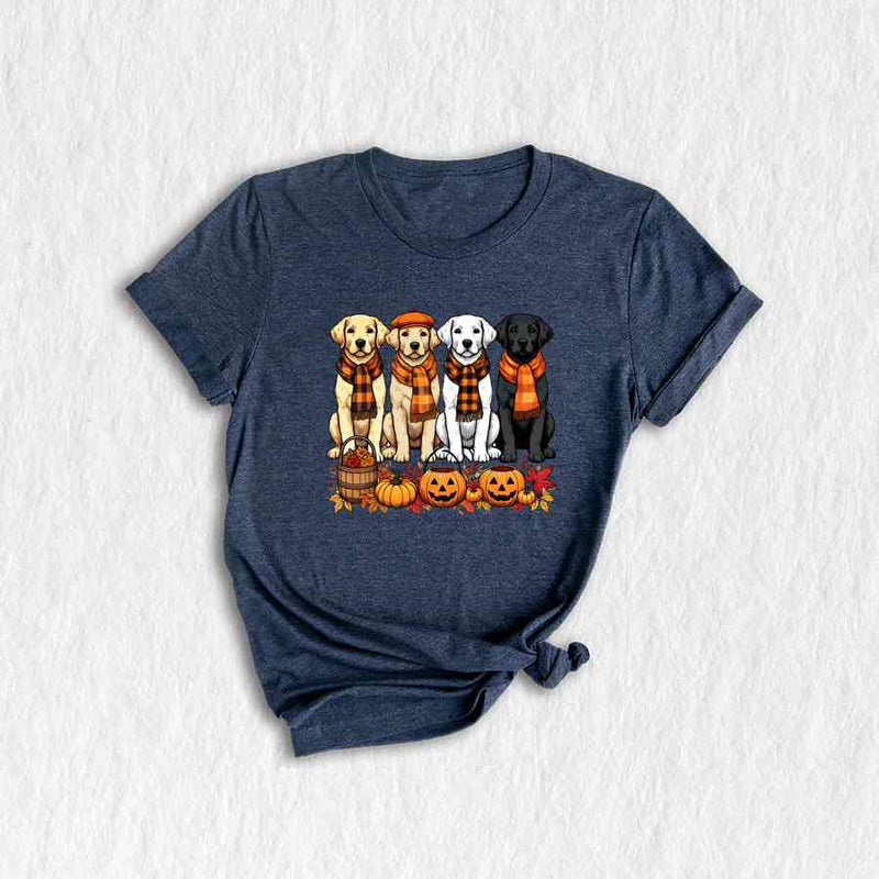 Retriever Thanksgiving Dog Shirt, Fall Season Shirt, Dog Lover Fall Shirt, Dog Mama Shirt, Dog Owner Shirt, Pumpkin Spice Shirt