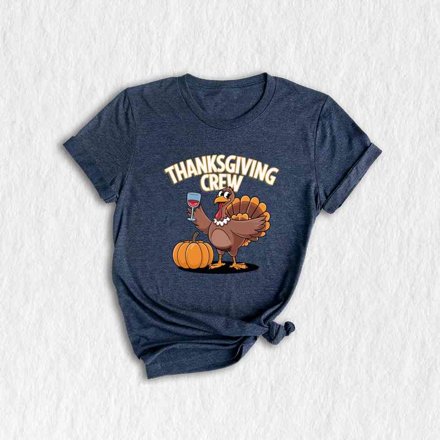 Thanksgiving Crew Shirt, Thanksgiving Gift, Cute Thanksgiving Shirt, Matching Thanksgiving Shirt, Thanksgiving Day Gifts