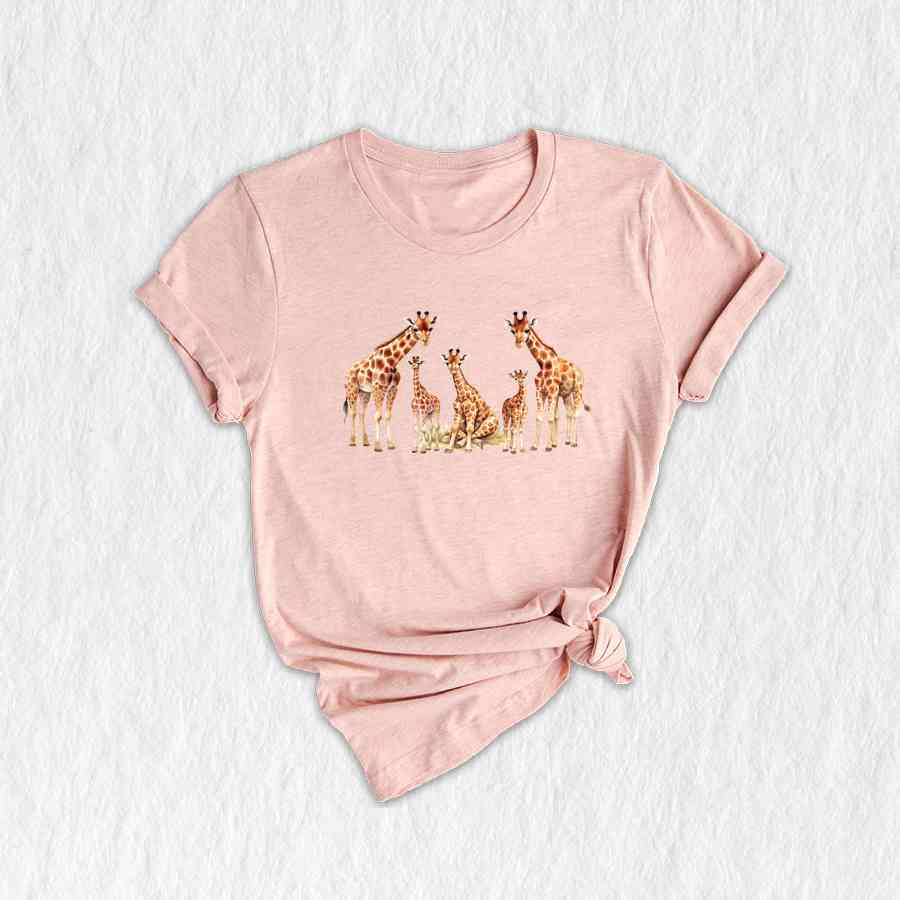 Giraffe Shirt, Animal Lover Shirt, Safari Shirt, Nature Lover Shirt, Animal Print Shirt, Zoo Shirt, Giraffe Lover Shirt, Animal Shirt