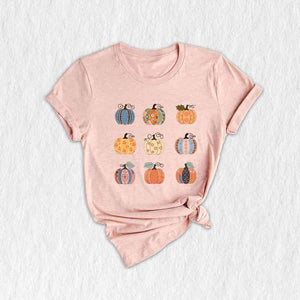 Floral Pumpkin Shirt, Halloween Shirt, Halloween Pumpkin shirt, Fall shirt, Fall Season Shirt, Pumpkin Shirt, Autumn Shirt