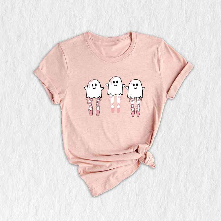 Ballet Ghost Shirt,Ballet Dancer Halloween Shirt,Spooky Dance Teacher Halloween T-Shirt,Dance Lover Shirt,Dance Teacher Gift,Ballet Teacher