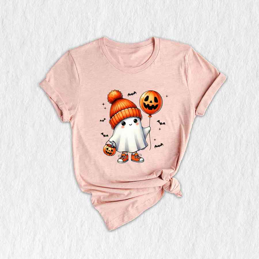 Halloween Ghost Shirt, Funny Halloween Ghost Shirt, Halloween Gift, Spooky Season Shirt, Ghost Shirt, Cute Halloween Tee, Pumpkin Shirt