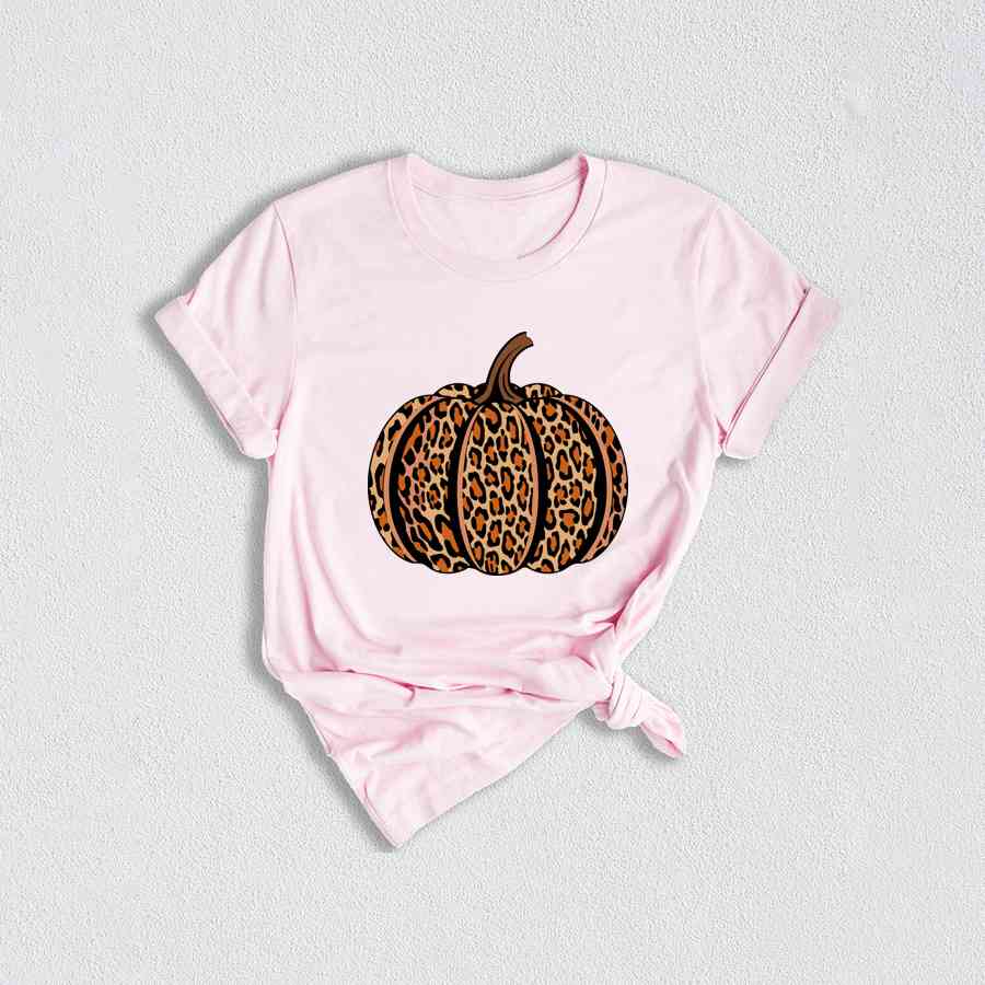 Leopard Pumpkin Shirt, Cute Leopard Pumpkin Tee, Thanksgiving Shirt, Family Thanksgiving Shirt, Fall Lover Shirt, Cute Pumpkin Shirt