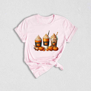 Fall Coffee Shirt, Cute Fall shirt, Thanksgiving Shirt, Halloween Shirt, Fall t shirt, Coffee Lover Shirt, Pumpkin Spice Shirt