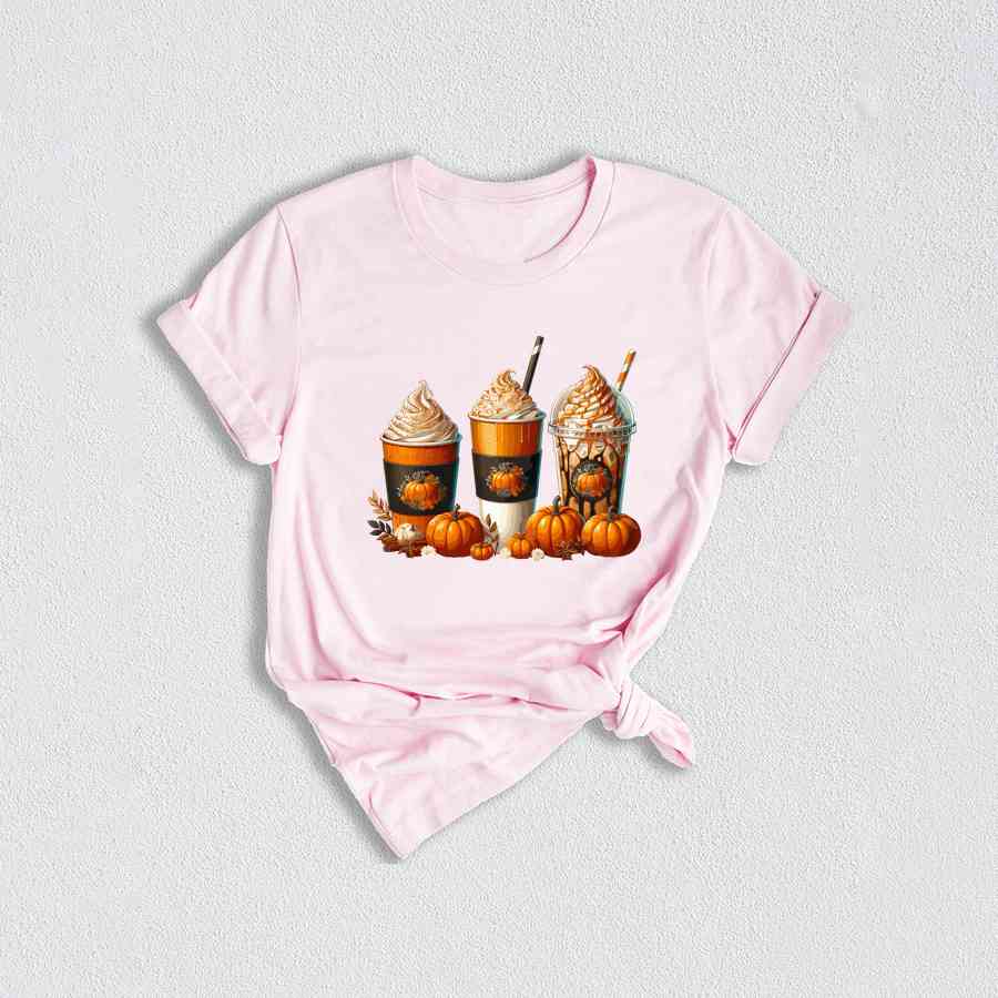 Fall Coffee Shirt, Cute Fall shirt, Thanksgiving Shirt, Halloween Shirt, Fall t shirt, Coffee Lover Shirt, Pumpkin Spice Shirt