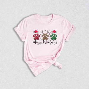 Merry Woofmas Shirt, Christmas Dog Shirt, Cute Christmas Shirt, Animal Lover Shirt, Dog Mom Christmas, Dog Owner Shirt, Christmas Gift