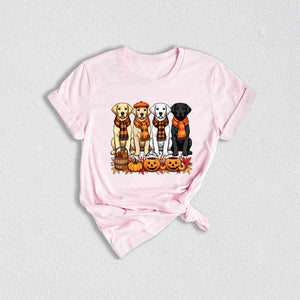 Retriever Thanksgiving Dog Shirt, Fall Season Shirt, Dog Lover Fall Shirt, Dog Mama Shirt, Dog Owner Shirt, Pumpkin Spice Shirt