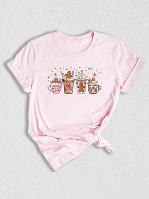 Gingerbread Christmas Coffee Shirt, Christmas Coffee Shirt, Holiday Shirt, Xmas Shirt, Coffee Lover Shirt, Latte Drink Shirt, Cozy Shirt