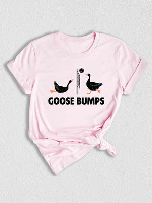 Goose Bumps T-Shirt, Funny Volleyball Team Shirt, Silly Goose Shirt, Funny PE Teacher Gifts, Volleyball Coach Shirt