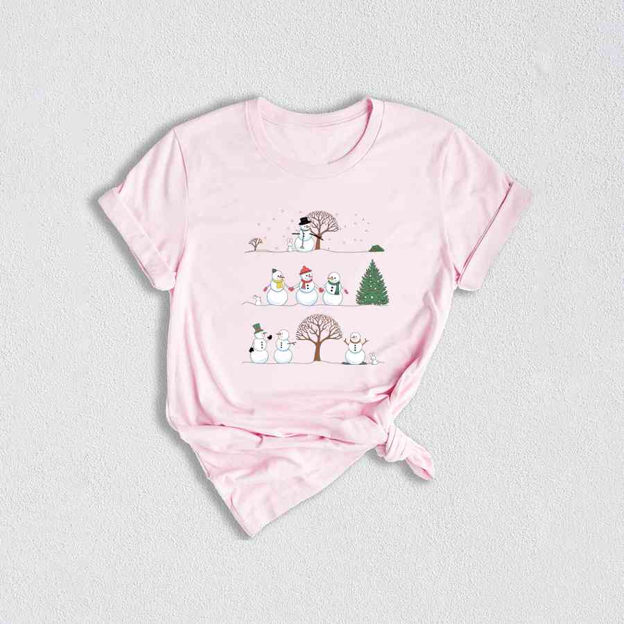 Christmas Snowman Shirt, Winter Shirt, Snowman Shirt, Cute Snowman Shirt, Christmas Shirt, Family Christmas Shirts