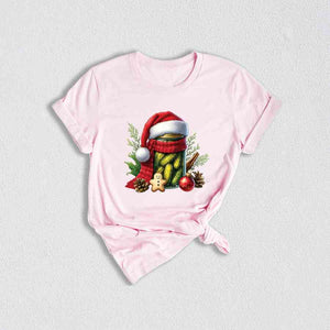 Christmas Pickles Shirt, Funny Christmas Pickle Shirt, Retro Canned Pickles Shirt, Pickle Lover Shirt, Christmas Gift, Pickle Xmas Shirt