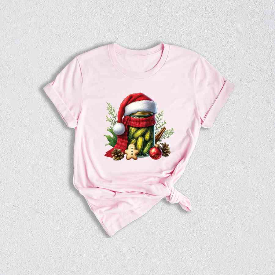 Christmas Pickles Shirt, Funny Christmas Pickle Shirt, Retro Canned Pickles Shirt, Pickle Lover Shirt, Christmas Gift, Pickle Xmas Shirt