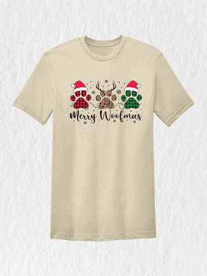 Merry Woofmas Shirt, Christmas Dog Shirt, Cute Christmas Shirt, Animal Lover Shirt, Dog Mom Christmas, Dog Owner Shirt, Christmas Gift